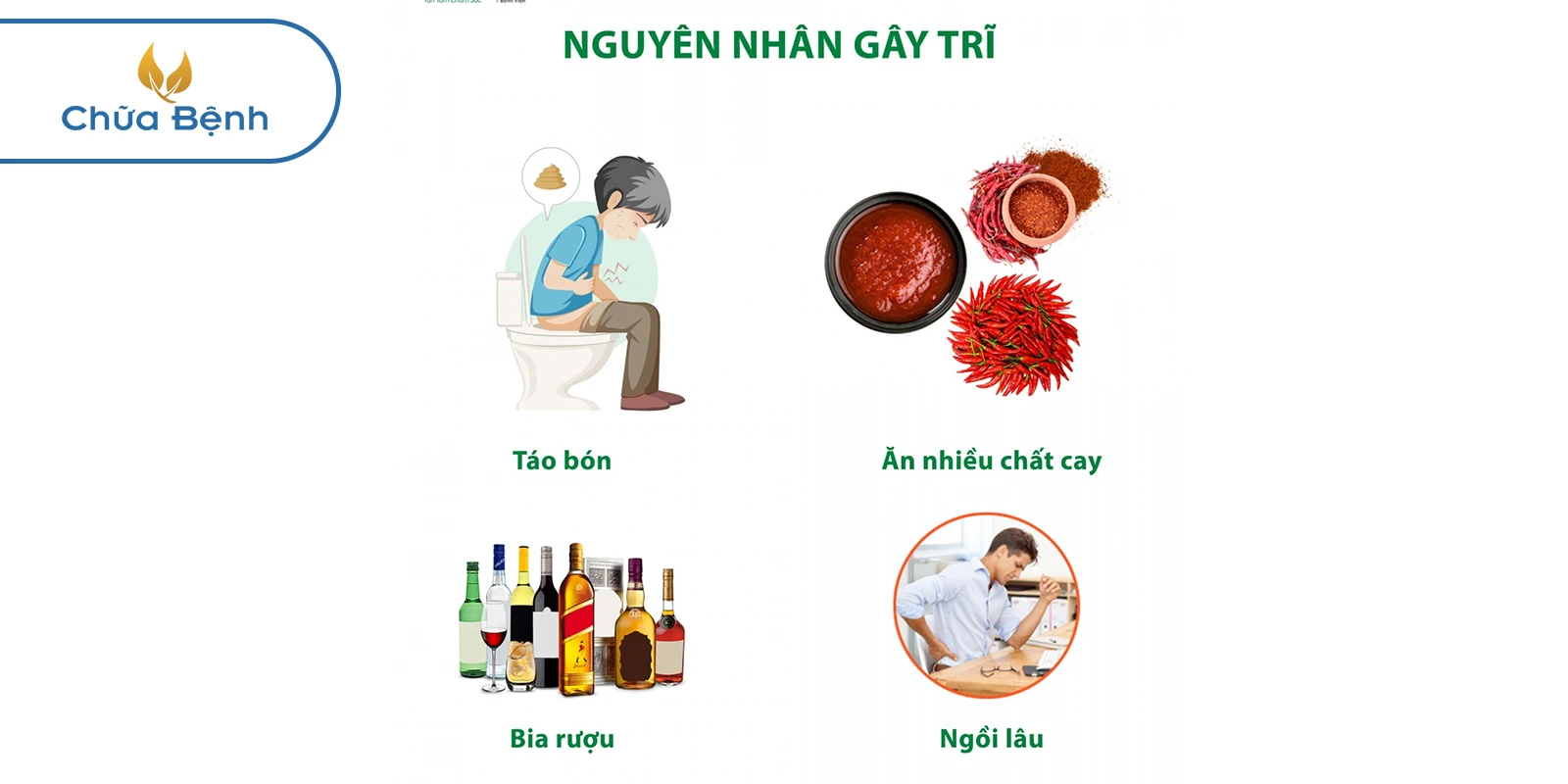 cách trị bệnh trĩ